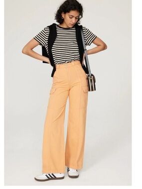Hudson Cargo Pants in Orange